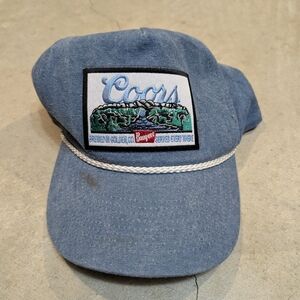 VTG Coors Snap Back Rope Hat Cobra